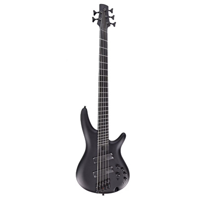 Ibanez SRMS625EX-BKF SRMS Iron Label Serisi 5 Telli Bas Gitar